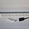 Listwa zasilająca 19" 9 gniazd 230V kabel 5m wtyk SCHUKO, czarna MXL008B095