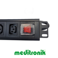 Listwa zasilaj膮ca 19" 9 gniazd C13 kabel 1,5m wtyk SCHUKO Listwa zasilaj膮ca 19" 9 gniazd C13 kabel 1,5m wtyk SCHUKO