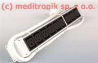 Listwa zasilająca 19" 9 gniazd C19 kabel 2m wtyk SCHUKO