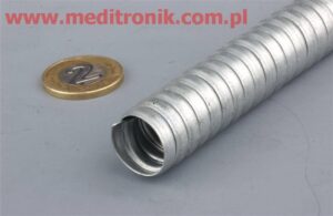 Peszel metalowy elastyczny o średnicy wewnętrznej fi=18mm;