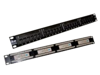 Patch panel utp kat.5e 24 porty lsa 1U ALANTEC