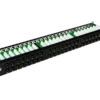 Patch panel optimum utp kat.5e 48 portów lsa 1U ALANTEC