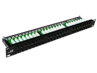 Patch panel optimum utp kat.5e 48 portów lsa 1U ALANTEC