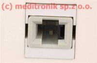 Adapter Mosaic 45x45 na 1 moduł typu keystone MTRJ Adapter Mosaic 45x45 na 1 moduł typu keystone MTRJ