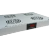 Panel wentylacyjny 19" 1U, 4 wentylatory, termostat, kolor szary ALANTEC Panel wentylacyjny 19" 1U, 4 wentylatory, termostat, kolor szary ALANTEC