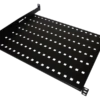 Półka stała 19" 1U głęb. 450mm, czarna, 4 punkty mocowania ALANTEC