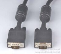 Kabel SVGA DSUB 15pin wtyk na wtyk długość 30 metrów
