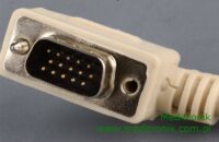 kabel monitorowy SVGA, XGA, SXGA z wtyczką kątową, kabel monitorowy SVGA, XGA, SXGA z wtyczką kątową,