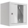 Szafka wisząca 10" 6U 300mm, drzwi szklane