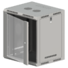 Szafa wisząco stojąca 19" 12U 600x600 szara