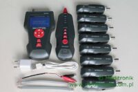Tester okablowania LCD RJ45-BNC z szukaczem par test ping Tester okablowania LCD RJ45-BNC z szukaczem par test ping