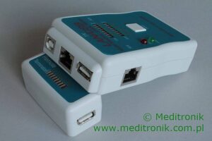 Tester diodowy RJ45/RJ12/USB/RCA/BNC