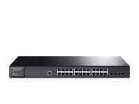 Przełącznik zarządzalny L2 JetStream, 24 porty Gb + 4 SFP