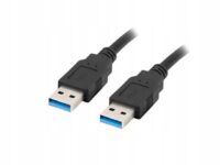 Kabel USB A-A, 2.0,  wtyk/wtyk, długość 1.8m