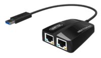 Unitek Y-3463 adapter USB - 2x Gigabit Ethernet