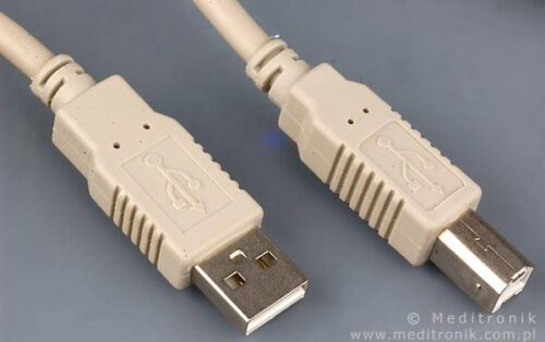 Kabel USB A-B, 2.0, wtyk/wtyk, długość 3m