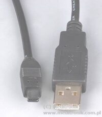 Kabel USB 2.0 wtyk A na wtyk mini B długość 1,5m