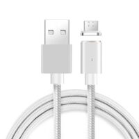 Kabel magnetyczny USB A-MICRO, 2.0, wtyk/wtyk, długość 1m