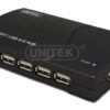 Unitek Y-2197 hub 3x USB 2.0 + Audio