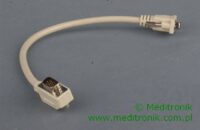 Adapter SVGA DSUB 15pin wtyk kątowy na gniazdo kabel 0,3m