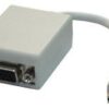 Adapter ze złącza Mini Displayport na złącze SVGA żeńskie Adapter ze złącza Mini Displayport na złącze SVGA żeńskie