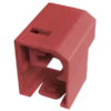 Blokada wtyku rj45 przed nieautoryzowanym wypięciem, kolor czerwony ALANTEC