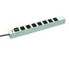IT listwa zasil. PDU Basic 1HE z ochr.przep. 19" 8x gn.Schuko 1xprzeł. zas. 2m jasnosz./srebr. (333.405) IT listwa zasil. PDU Basic 1HE z ochr.przep. 19" 8x gn.Schuko 1xprzeł. zas. 2m jasnosz./srebr. (333.405)