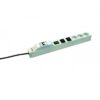IT listwa zasil. PDU Basic 1HE z ochr.przep. 19" 8x gn.Schuko 1xprzeł. zas. 2m jasnosz./srebr. (333.405) IT listwa zasil. PDU Basic 1HE z ochr.przep. 19" 8x gn.Schuko 1xprzeł. zas. 2m jasnosz./srebr. (333.405)