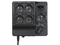 Maintenance bypass switch desktop dla ups PowerWalker do 3000va, 5x iec c13, 1x iec c19