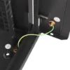 Szafa instalacyjna rack wisząca 19" 18U 600x600 czarna Lanberg (flat pack) v2 Szafa instalacyjna rack wisząca 19" 18U 600x600 czarna Lanberg (flat pack) v2