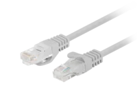 Patchcord kat.5e utp 7.5m szary fluke passed Lanberg