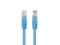 Patchcord kat.5e utp 7.5m niebieski fluke passed Lanberg