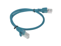 Patchcord kat.5e utp 0.5m niebieski fluke passed Lanberg 10-pack