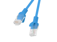 Patchcord kat.5e utp 1m niebieski fluke passed Lanberg 10-pack