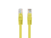 Patchcord kat.5e utp 1.5m żółty fluke passed Lanberg 10-pack