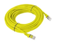Patchcord kat.6Utp 10m żółty fluke passed Lanberg