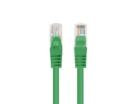 Patchcord kat.5e utp 0.5m zielony fluke passed Lanberg