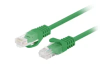 Patchcord kat.5e utp 10m zielony fluke passed Lanberg