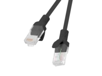 Patchcord kat.5e utp 5m czarny fluke passed Lanberg