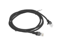 Patchcord kat.6Utp 1.5m czarny fluke passed Lanberg