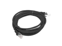 Patchcord kat.6Utp 3m czarny fluke passed Lanberg