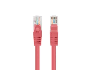 Patchcord kat.5e utp 7.5m czerwony fluke passed Lanberg