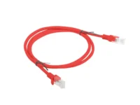 Patchcord kat.6Utp 1m czerwony fluke passed Lanberg