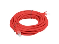 Patchcord kat.6Utp 10m czerwony fluke passed Lanberg