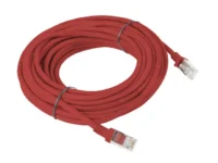 Patchcord kat.6Utp 15m czerwony fluke passed Lanberg