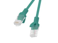 Patchcord kat.6Utp 10m zielony fluke passed Lanberg