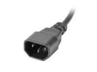 Listwa zasilająca rack pdu 10" Lanberg 1U 10a 2m 3x 230v pl czarna c14