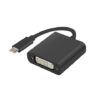 Adapter USB C-DVI-I, wtyk/gniazdo, 15cm, C męskie na DVI-I żeńskie Adapter USB C-DVI-I, wtyk/gniazdo, 15cm, C męskie na DVI-I żeńskie