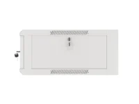 Szafa instalacyjna rack wisząca 19" 4U 600 szybki montaż szara Lanberg (flat pack)