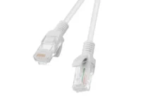 Patchcord kat.5e utp 0.5m szary fluke passed Lanberg 10-pack